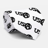 Amerikaanse anarchist stropdas (Opgerold)