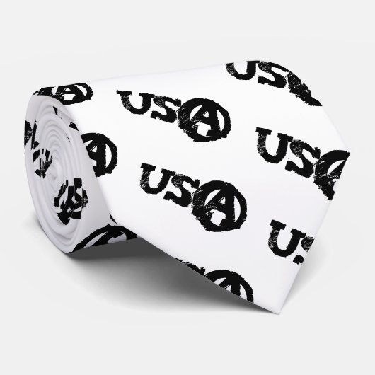 Amerikaanse anarchist stropdas (Opgerold)