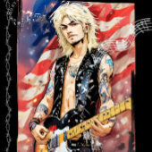 Amerikaanse anime rocker speelkaarten