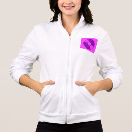 Amerikaanse Apparel California, Vleece Zip DJ T-shirt