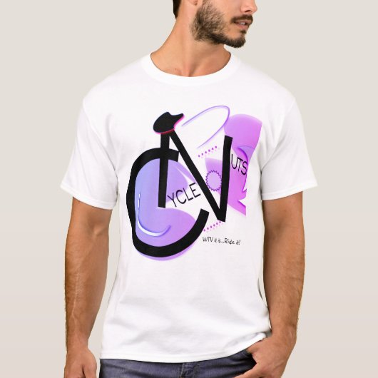 Amerikaanse Apparel CycleNuts Logo T T-shirt (Voorkant)