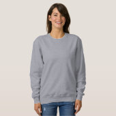 Amerikaanse Apparel Raglan Sweatshirt GRAY voor vr (Voorkant volledig)