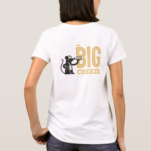 Amerikaanse appel - de grote kaas t-shirt (Achterkant)