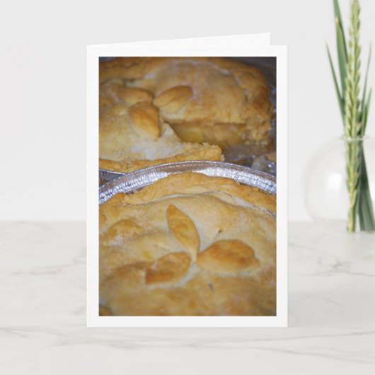 Amerikaanse appeltaarten, dessertkeuken kaart (Voorkant)