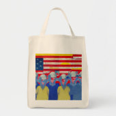 Amerikaanse arbeider tote bag (Voorkant)