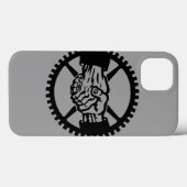 Amerikaanse Arbeiderspartij Case-Mate iPhone Case (Achterkant (horizontaal))