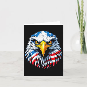 Amerikaanse Arend Amerikaanse Vlag Patriottische O Kaart