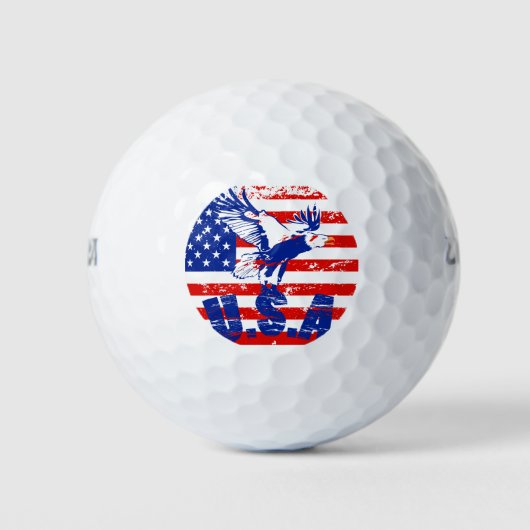Amerikaanse arend in nood golfballen (Voorkant)