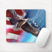 amerikaanse arend muismat (Met muis)