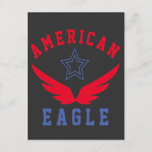 AMERIKAANSE AREND - VRIJHEIDSPOSTKAART BRIEFKAART