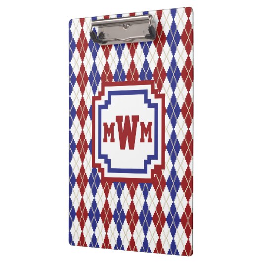 Amerikaanse Argyle-klembord Klembord (Links)