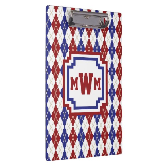 Amerikaanse Argyle-klembord Klembord (Rechts)