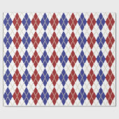 Amerikaanse Argyle-omslagpapier Cadeaupapier (Vlak)