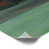 AMERIKAANSE ARTIST Edward Hopper Nighthawks 1942 Poster (Hoek)