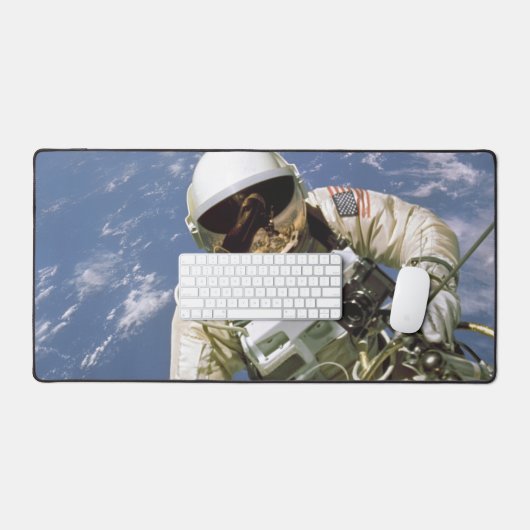 Amerikaanse astronaut bureaumat (Keyboard & Muis)