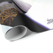 Amerikaanse astronaut cadeaupapier (Rol Hoek)