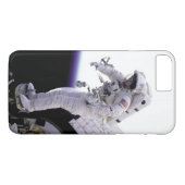 Amerikaanse astronaut Case-Mate iPhone case (Achterkant (Horizontaal))