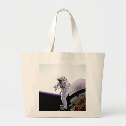 Amerikaanse astronaut grote tote bag (Voorkant)