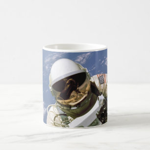 Amerikaanse astronaut koffiemok