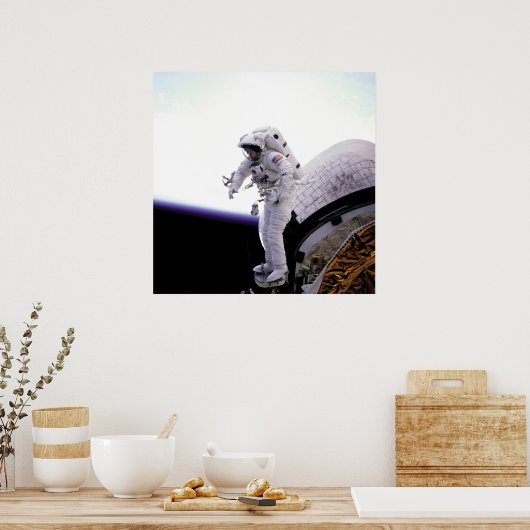 Amerikaanse astronaut poster (Keuken)