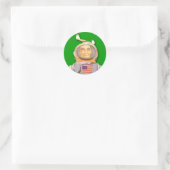 Amerikaanse Astronaut Speelgoed Robot Stickers (ve (Tas)