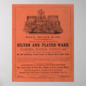 Amerikaanse atlas van Lining Colton Poster (Voorkant)