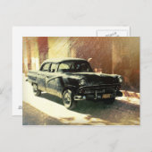 Amerikaanse auto in Havana, Cuba-briefkaart Briefkaart (Voorkant / Achterkant)