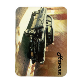 Amerikaanse auto in Havana, Cuba magnet Magneet