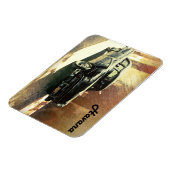 Amerikaanse auto in Havana, Cuba magnet Magneet (Linkerzijde)