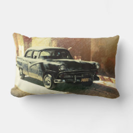 Amerikaanse auto in Havana, Cubaanse kussen