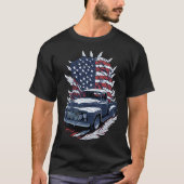 Amerikaanse auto's 15 t-shirt (Voorkant)