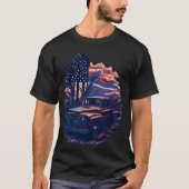 Amerikaanse auto's 18 t-shirt (Voorkant)