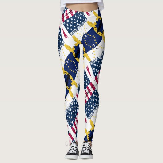 Amerikaanse Azoren Leggings (Voorkant)