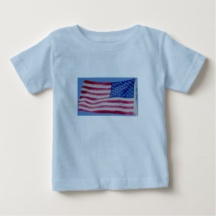 Amerikaanse Baby van de T-Shirt Baby