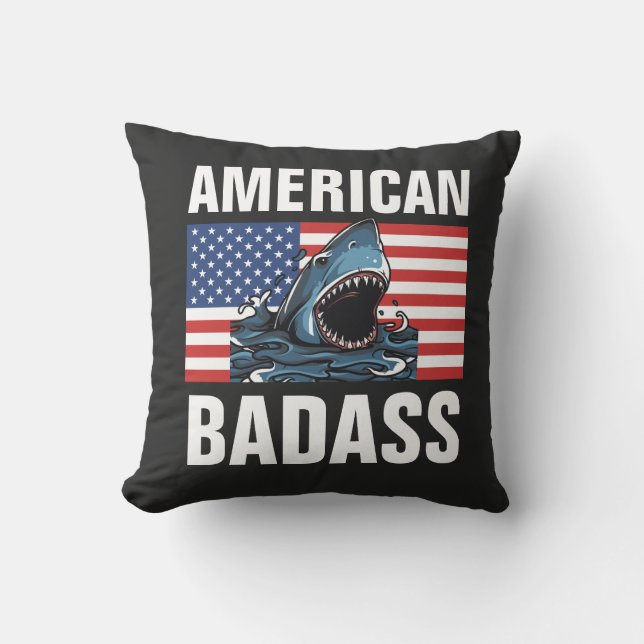 AMERIKAANSE BADASS PATRIOT-KUSSENS KUSSEN (Voorkant)