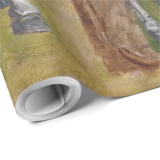 Amerikaanse Badlands: Old West Cowboy met paard Cadeaupapier (Rol Hoek)