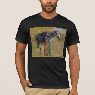 Amerikaanse Badlands: Old West Cowboy met paard T-shirt