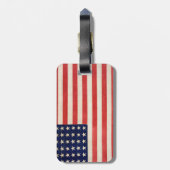 AMERIKAANSE BAGAGELABEL VOOR VLAGVERVOER (Achterkant verticaal)