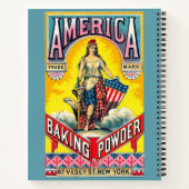 Amerikaanse bakpoeder notitieboek (Achterkant)