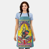 Amerikaanse bakpoeder schort (Gedragen)