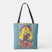 Amerikaanse bakpoeder tote bag (Achterkant)