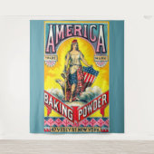 Amerikaanse bakpoeder wandkleed (Voorkant)