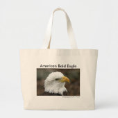 Amerikaanse Bald Eagle 2 Canvas tas (Voorkant)