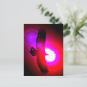 Amerikaanse Bald Eagle Briefkaart (Staand voorkant)