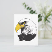 Amerikaanse Bald Eagle Briefkaart (Staand voorkant)