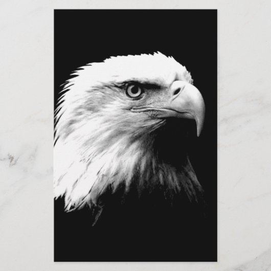 Amerikaanse Bald Eagle Briefpapier (Voorkant)
