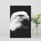 Amerikaanse Bald Eagle Briefpapier (Staand voorkant)