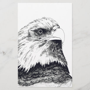 Amerikaanse Bald Eagle Briefpapier