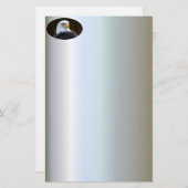 Amerikaanse Bald Eagle Briefpapier (Voorkant / Achterkant)