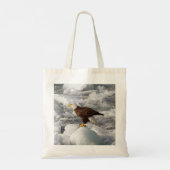 Amerikaanse Bald Eagle canvas tas (Achterkant)